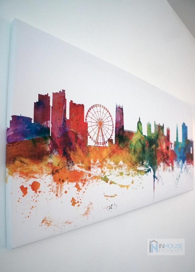 Modern City Centre Apartment Wifi Netflix Nottingham Zewnętrze zdjęcie